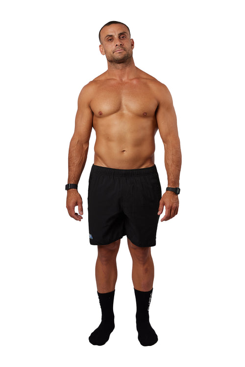 RVCA X BXNG Yogger Stretch Short 17' - Torres Strait Flag
