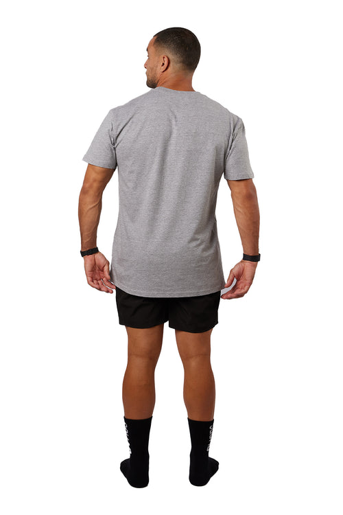 College Tee - Grey Marle
