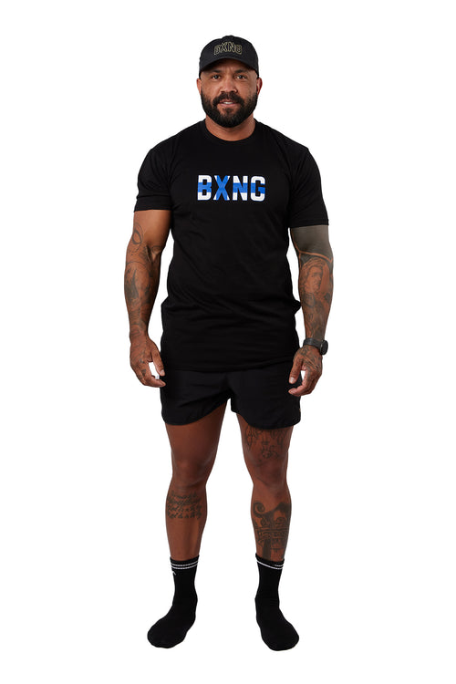 Finland Tee - Black with Flag