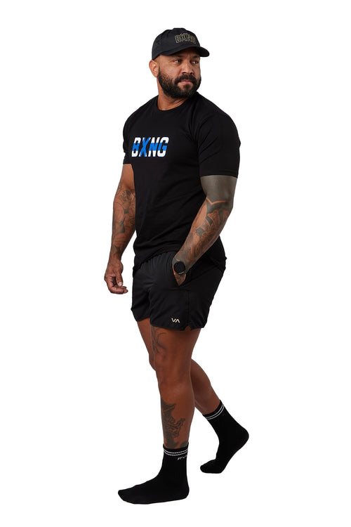 Finland Tee - Black with Flag