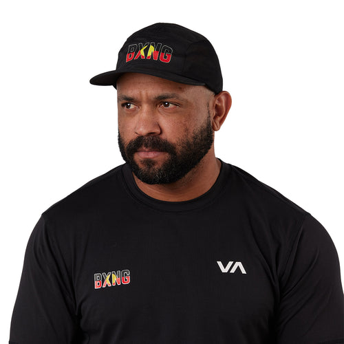 Mesh Cap - Black with Aboriginal Flag
