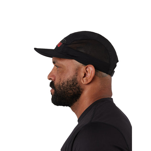 Mesh Cap - Black with Aboriginal Flag